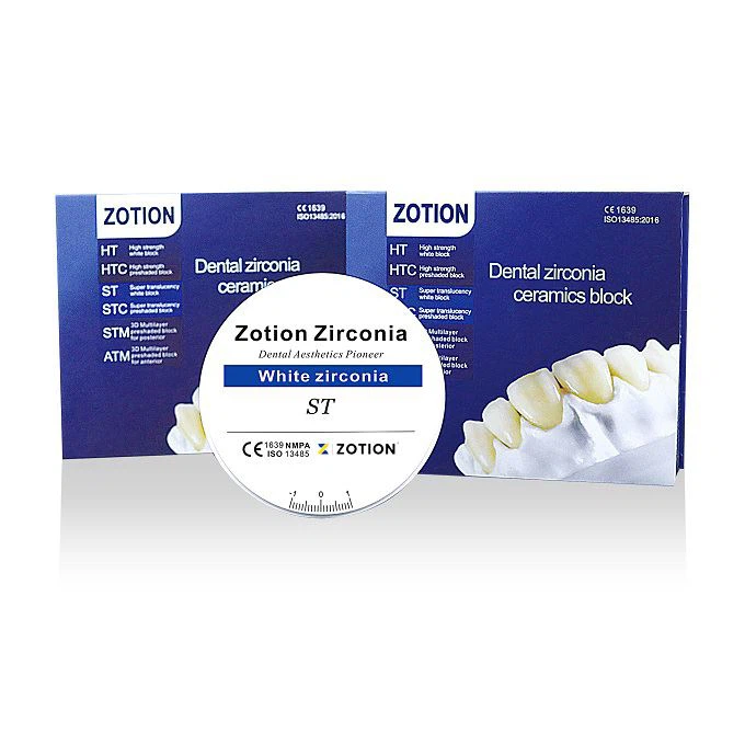 HT/ST 95*12mm Dental Zirconia Blocks