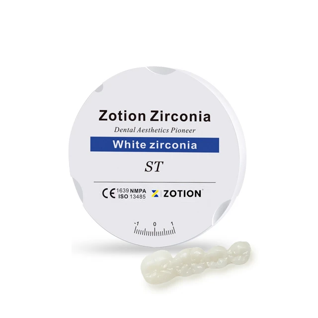 98mm Round Dental Zirconia Ceramics Disc
