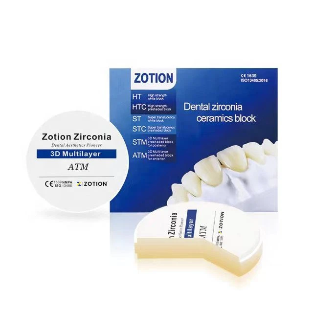 98mm Round Dental Zirconia Ceramics Disc